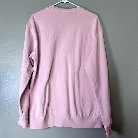 ✨H&M x The Simpsons Krusty Pink Sweatshirt Medium Graphic Pullover Crewneck - Picture 2 of 11